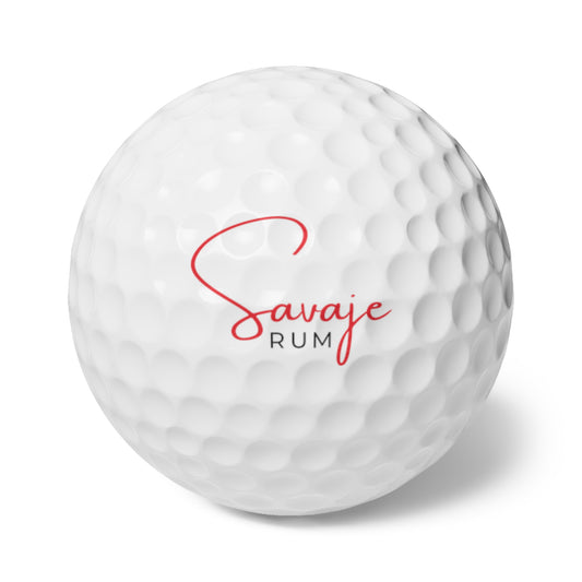 Savaje Rum - Golf Balls, 6pcs