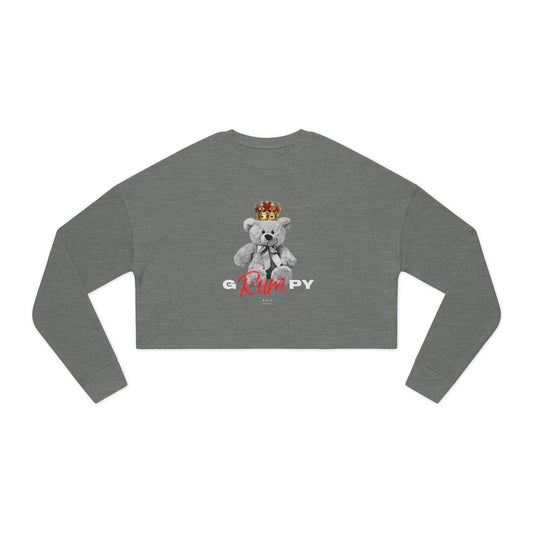 gRUMpy Bear - Women's Cropped Sweatshirt