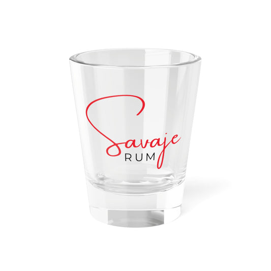 Savaje Rum - Black - Shot Glass, 1.5oz