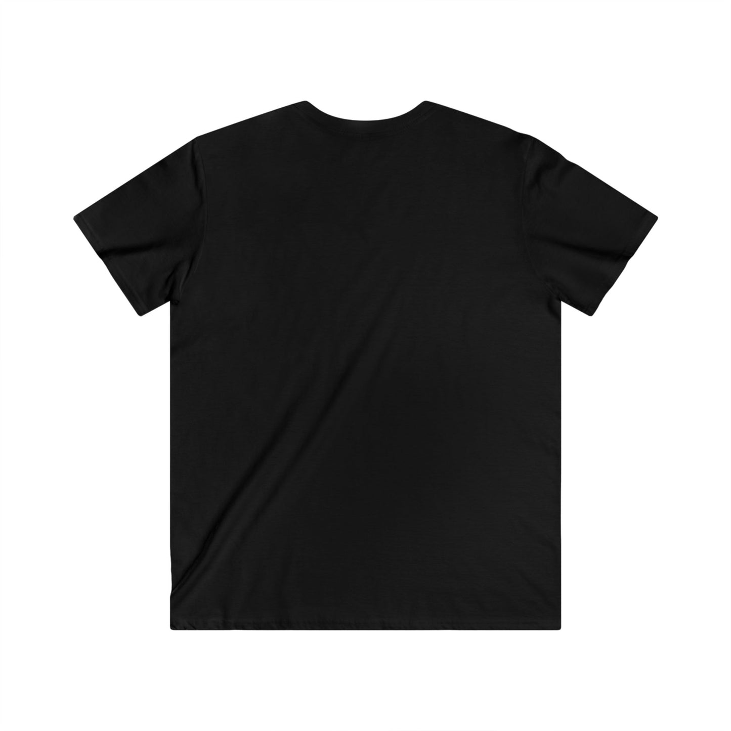 Don't Be Average - Men's Fitted V-Neck Short Sleeve Tee