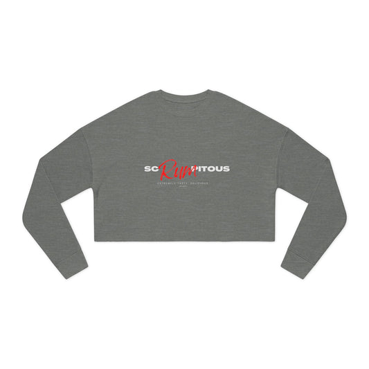 ScRUMptious - Women's Cropped Sweatshirt