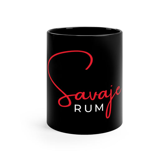 Savaje Rum - Black Coffee Mug, 11oz